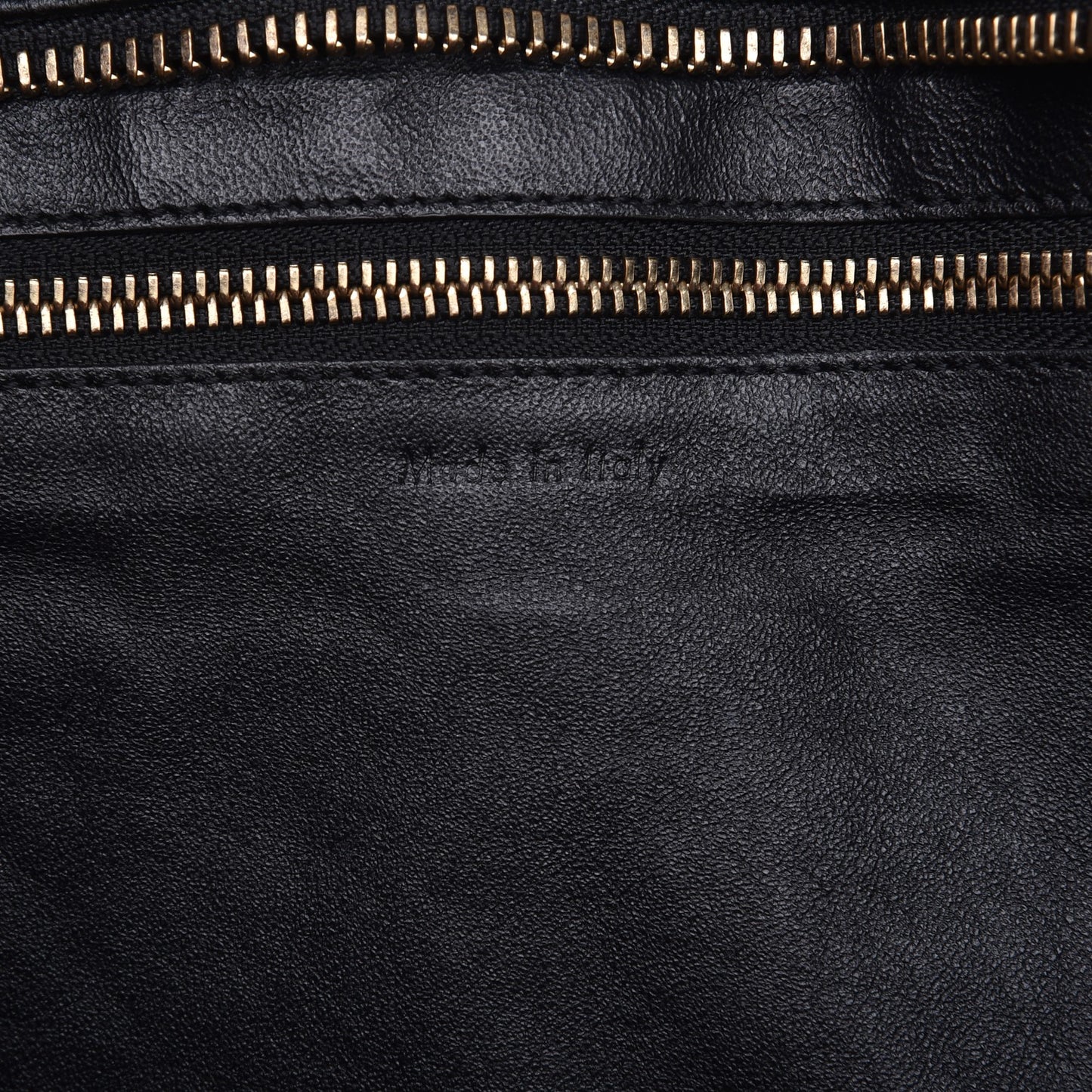 Smooth Calfskin Shoulder Luggage Black