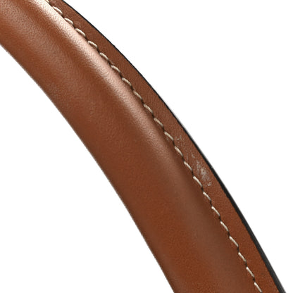 Celine Triomphe Canvas Calfskin Boston Bag Tan 18 of 22