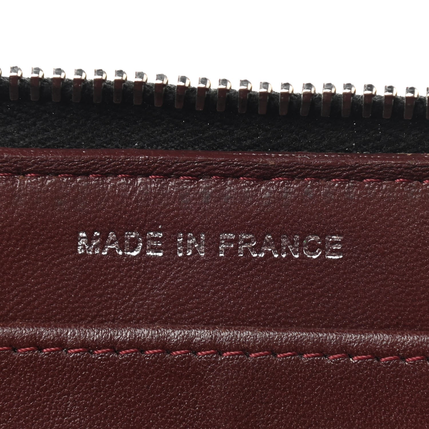 Chanel Lambskin Quilted Large Gusset Zip Around Wallet Black 13 of 18