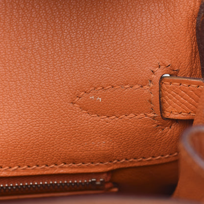 Hermes Epsom Birkin 25 Orange 10 of 31