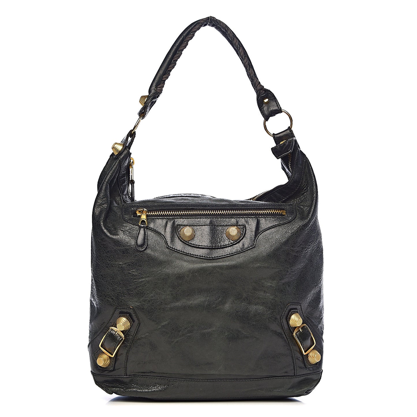Chevre Giant 21 Gold Hardware Day Hobo Black