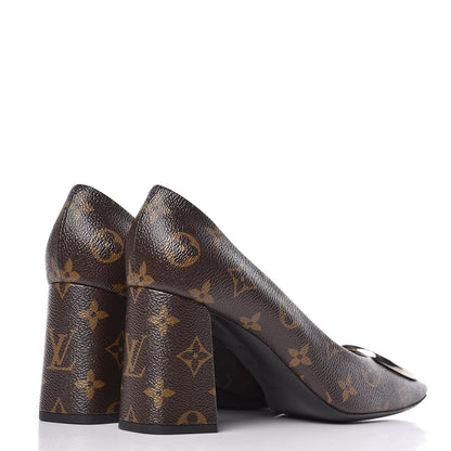 Louis Vuitton Monogram Madeleine Pumps 38.5 4 of 11