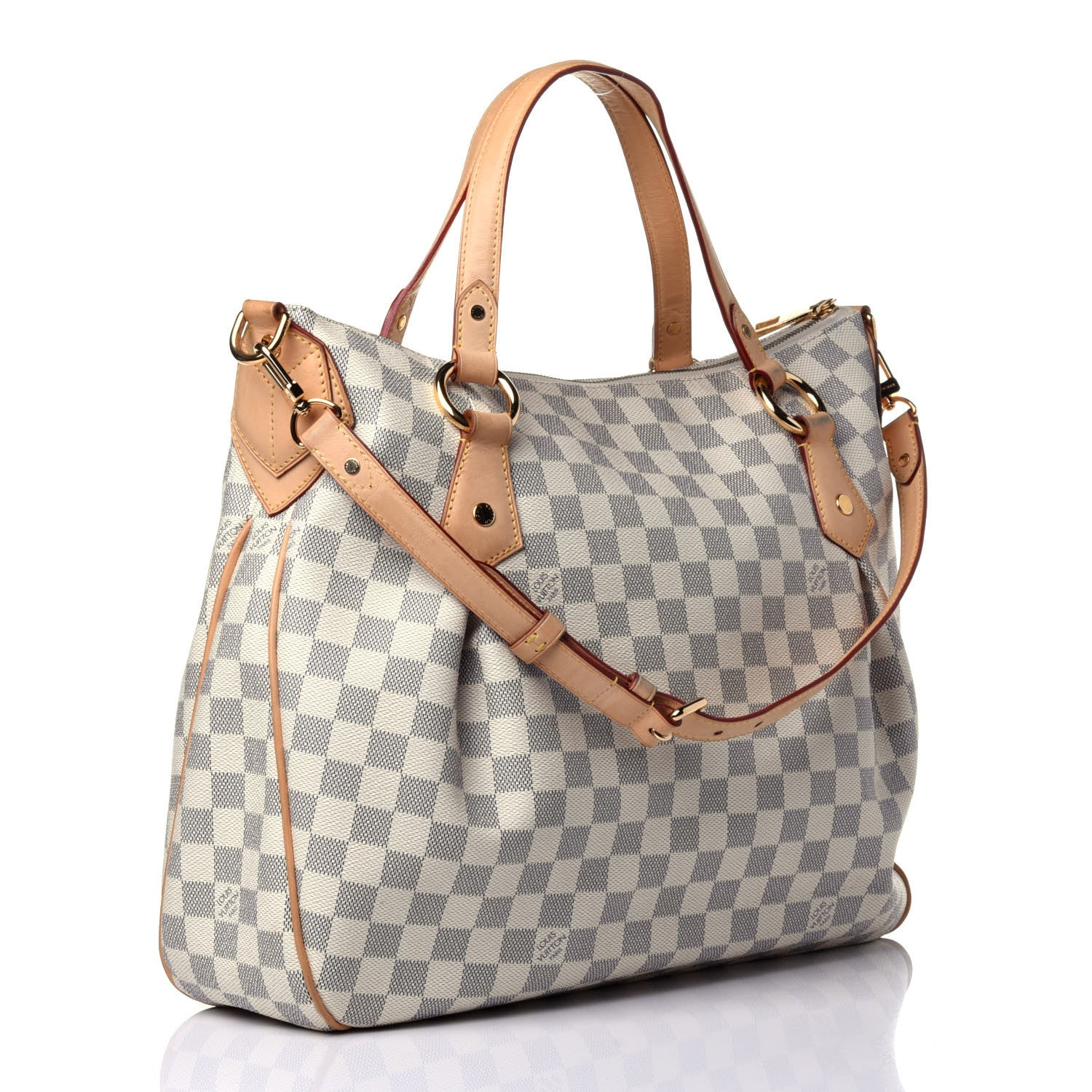Louis Vuitton Damier Azur Evora MM 4 of 12