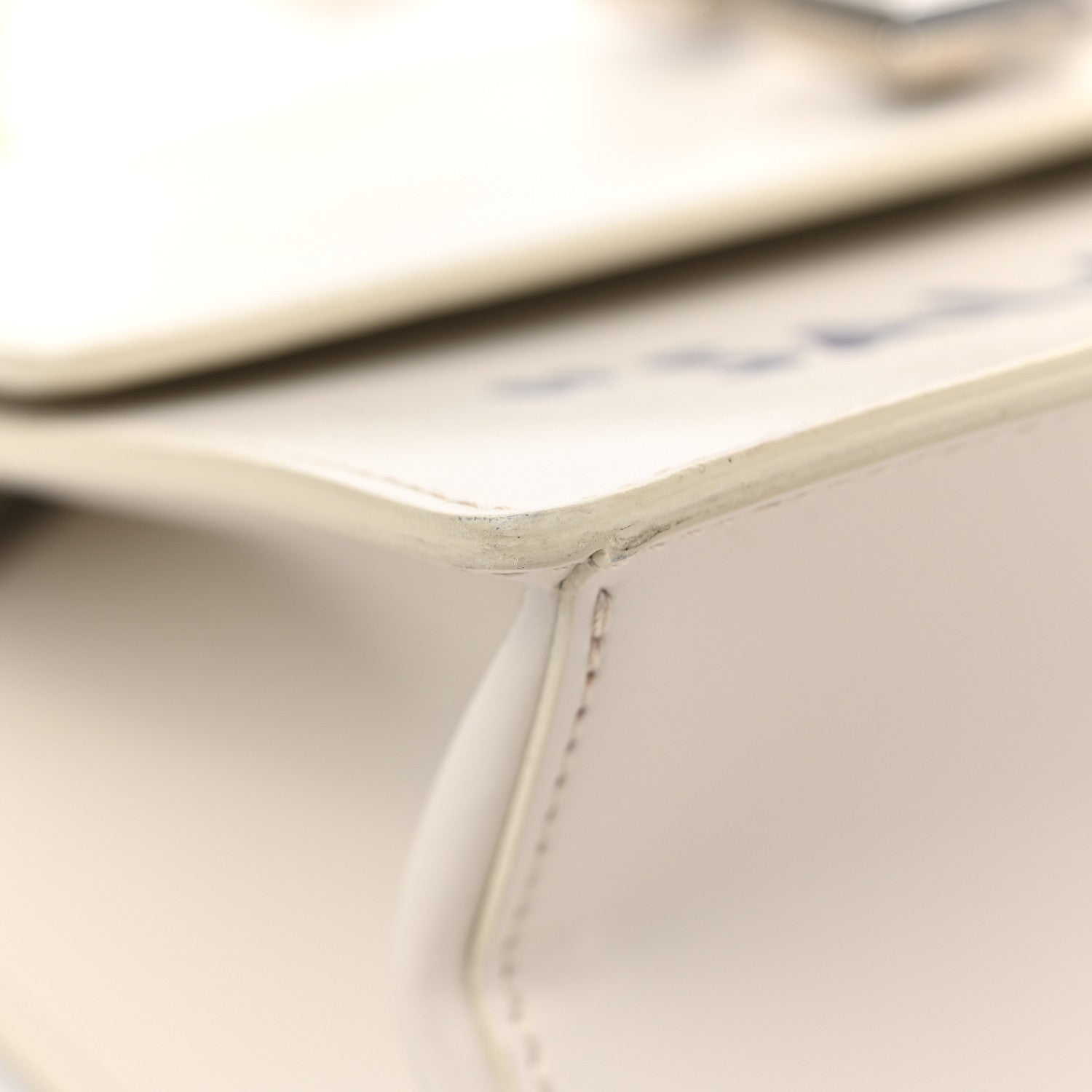 Off-White Calfskin Salary Jitney 1.4 Shoulder Bag White 7 of 14