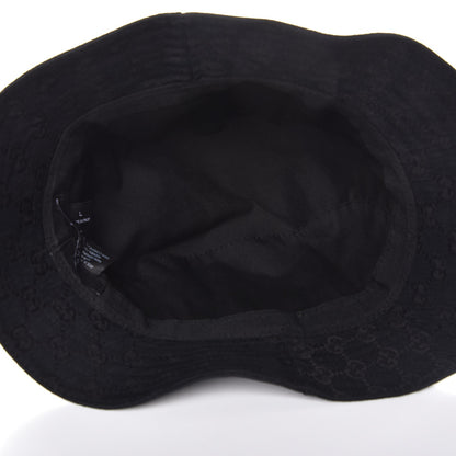 Gucci Monogram Web Bucket Hat Black L 4 of 5