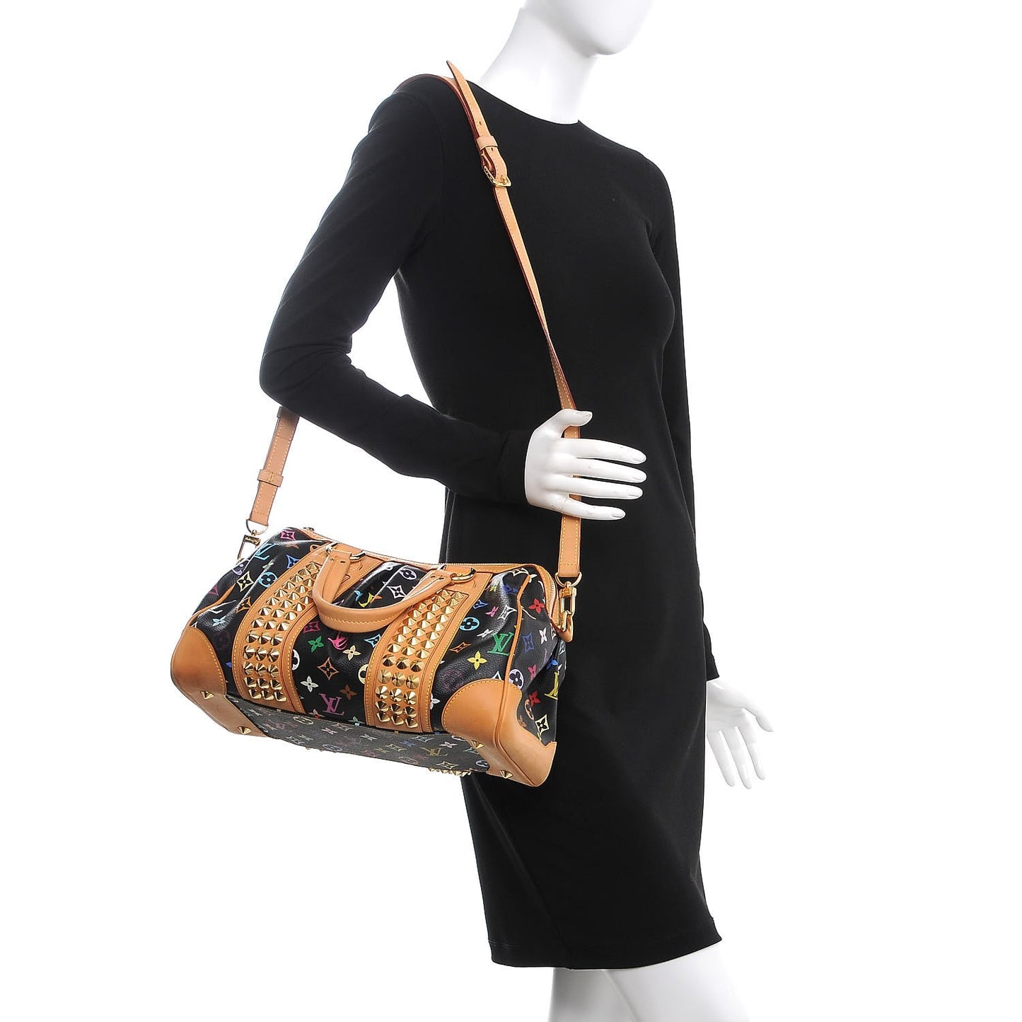 Monogram Multicolor Courtney GM Black