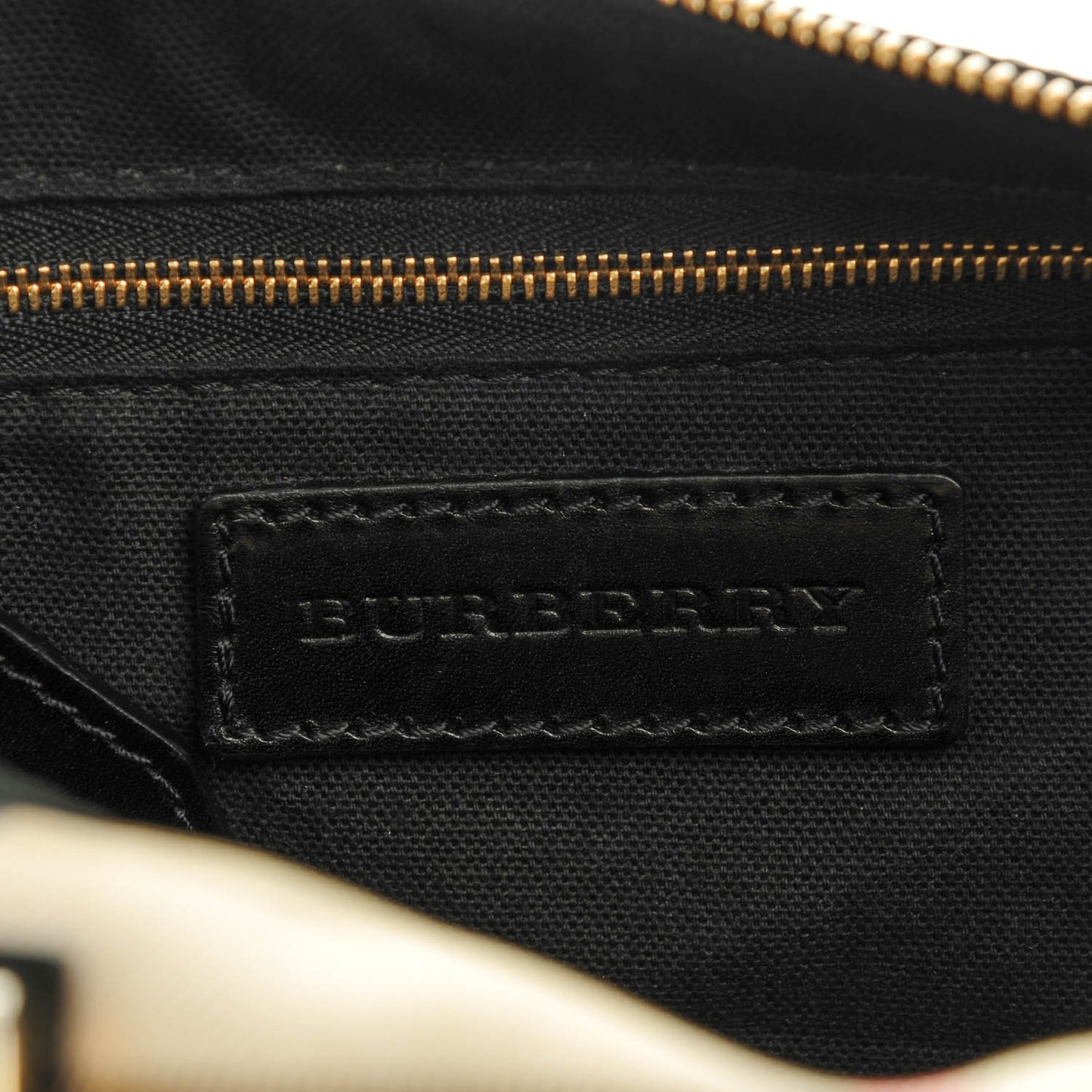 House Check Bridle Calfskin Medium Alchester Bowling Bag Black
