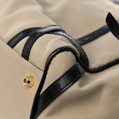 Burberry Canvas Calfskin Canterbury Tote Beige 13 of 17