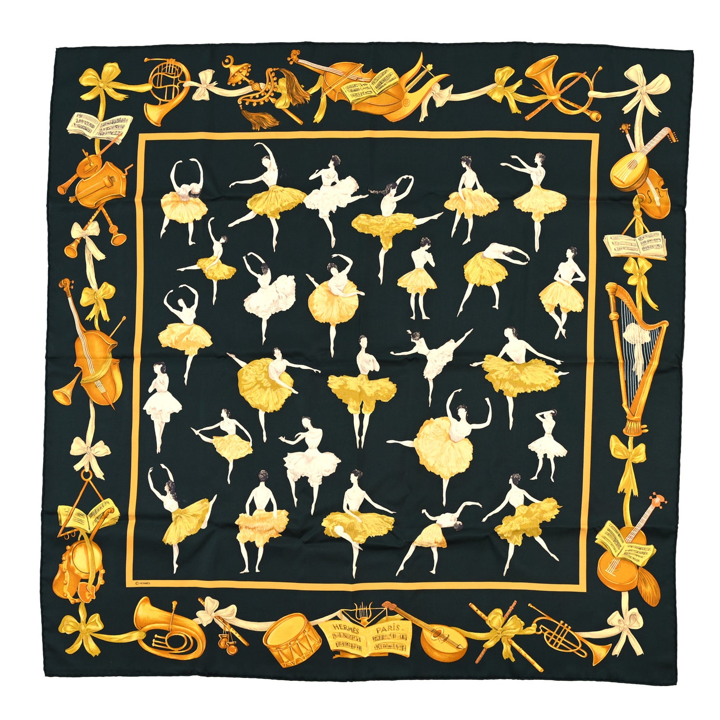 Silk La Danse Du Cheval Scarf 90