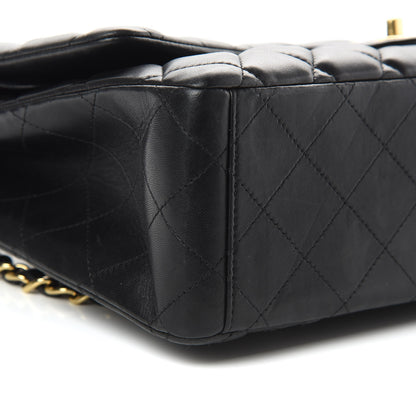 Chanel Lambskin Quilted Maxi Double Flap Black 9 of 18