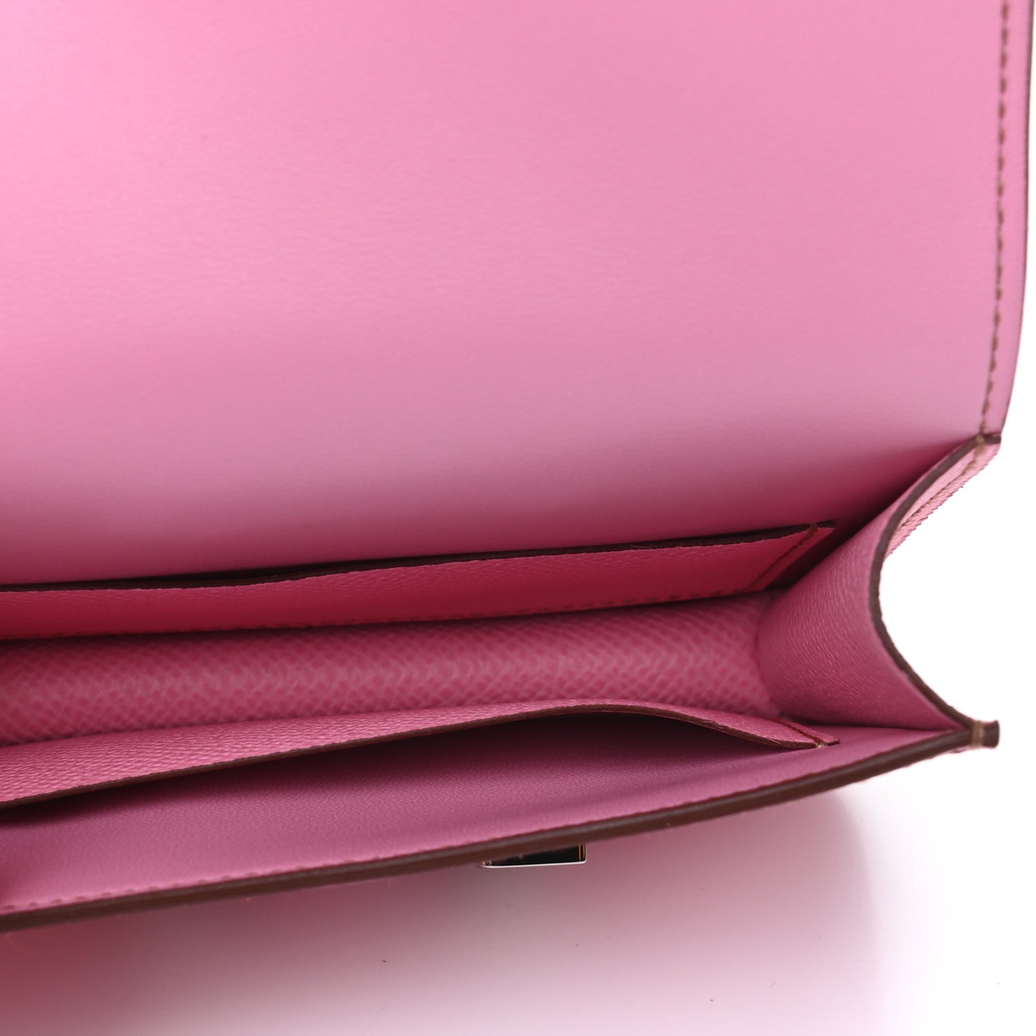 Hermes Epsom Constance Slim Wallet 5P Pink 6 of 7