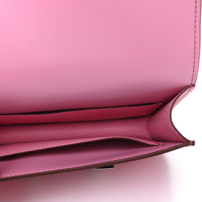 Hermes Epsom Constance Slim Wallet 5P Pink 6 of 7