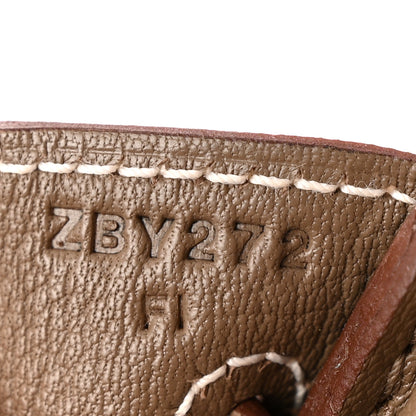 Hermes Togo Birkin 25 Etoupe 7 of 11