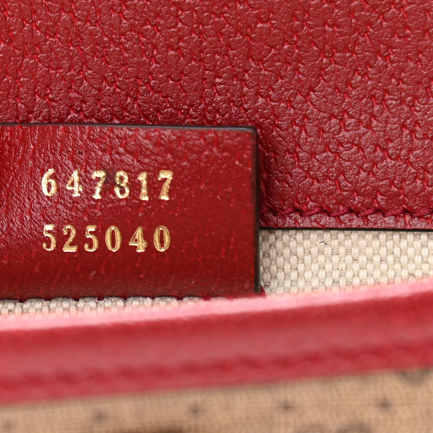 X DORAEMON Mini Vintage GG Supreme Monogram Web Slim Belt Bag Beige Cherry Red