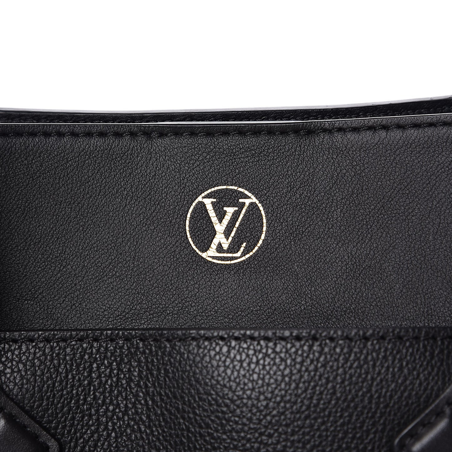 Calfskin Monogram Tufting On My Side Black