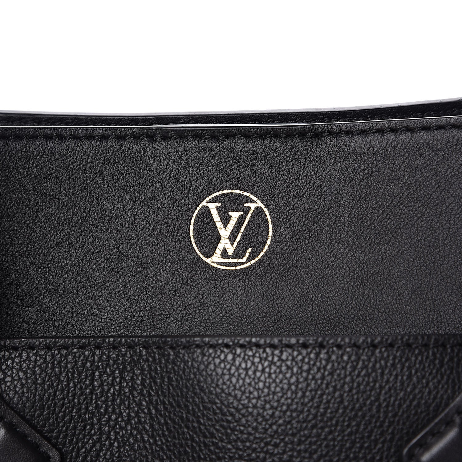 Louis Vuitton Calfskin Monogram Tufting On My Side Black 9 of 9