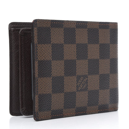 Louis Vuitton Damier Ebene Florin Wallet 2 of 4