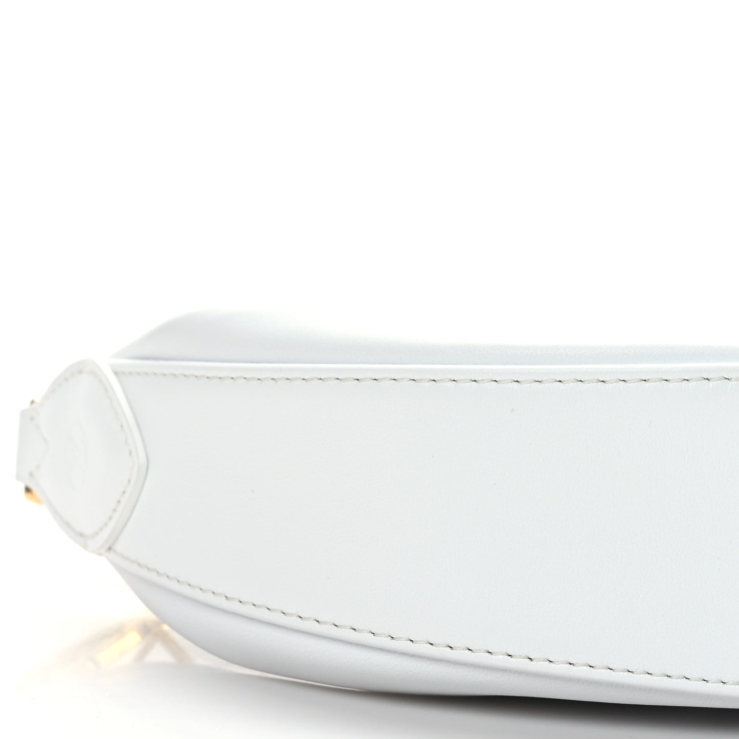 Calfskin Bubblegram Over The Moon White