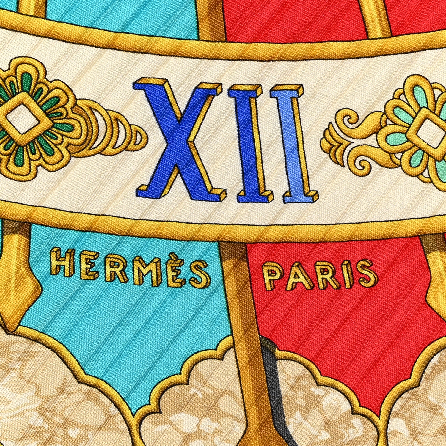 Hermes Silk Carpe Diem Scarf 90 2 of 8