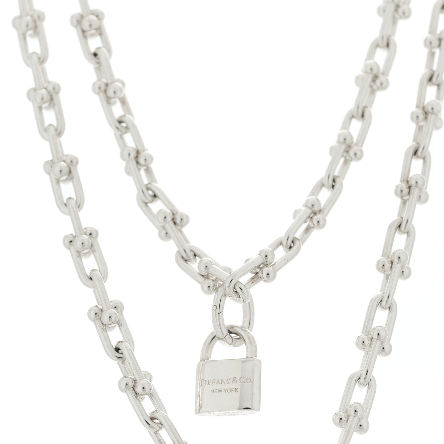 Sterling Silver HardWear Wrap Necklace