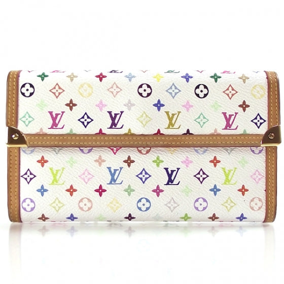 Monogram Multicolor Porte Tresor International Wallet White