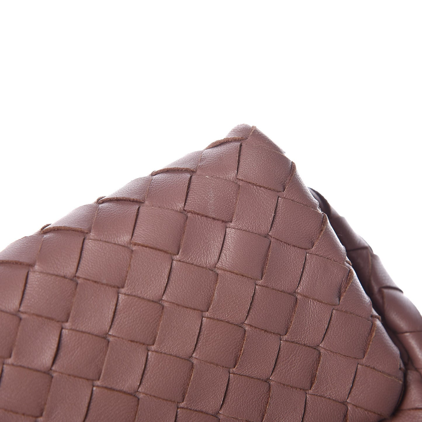 Nappa Intrecciato Small Chain Crossbody Dusty Rose