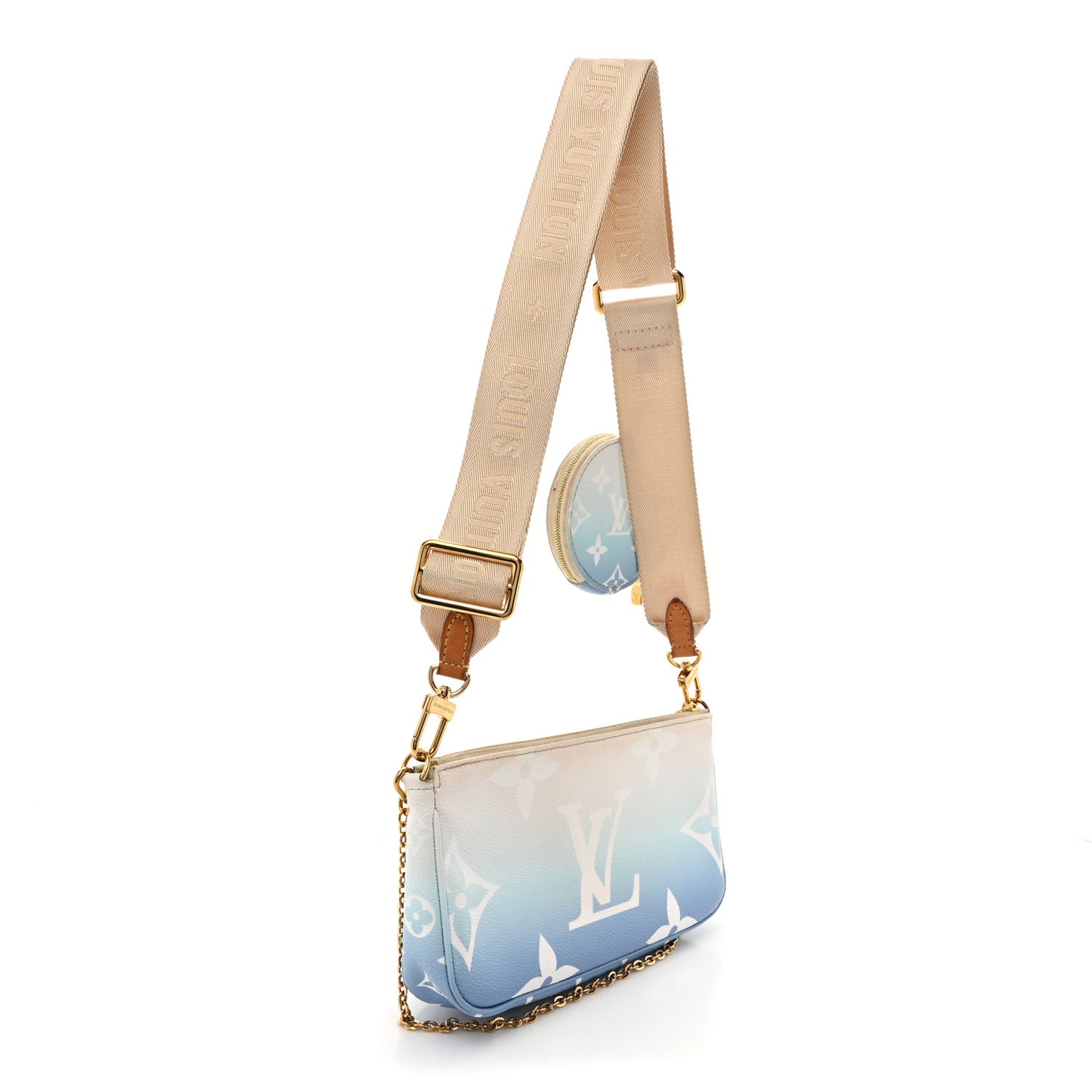 Monogram Giant By The Pool Multi Pochette Accessories Blue