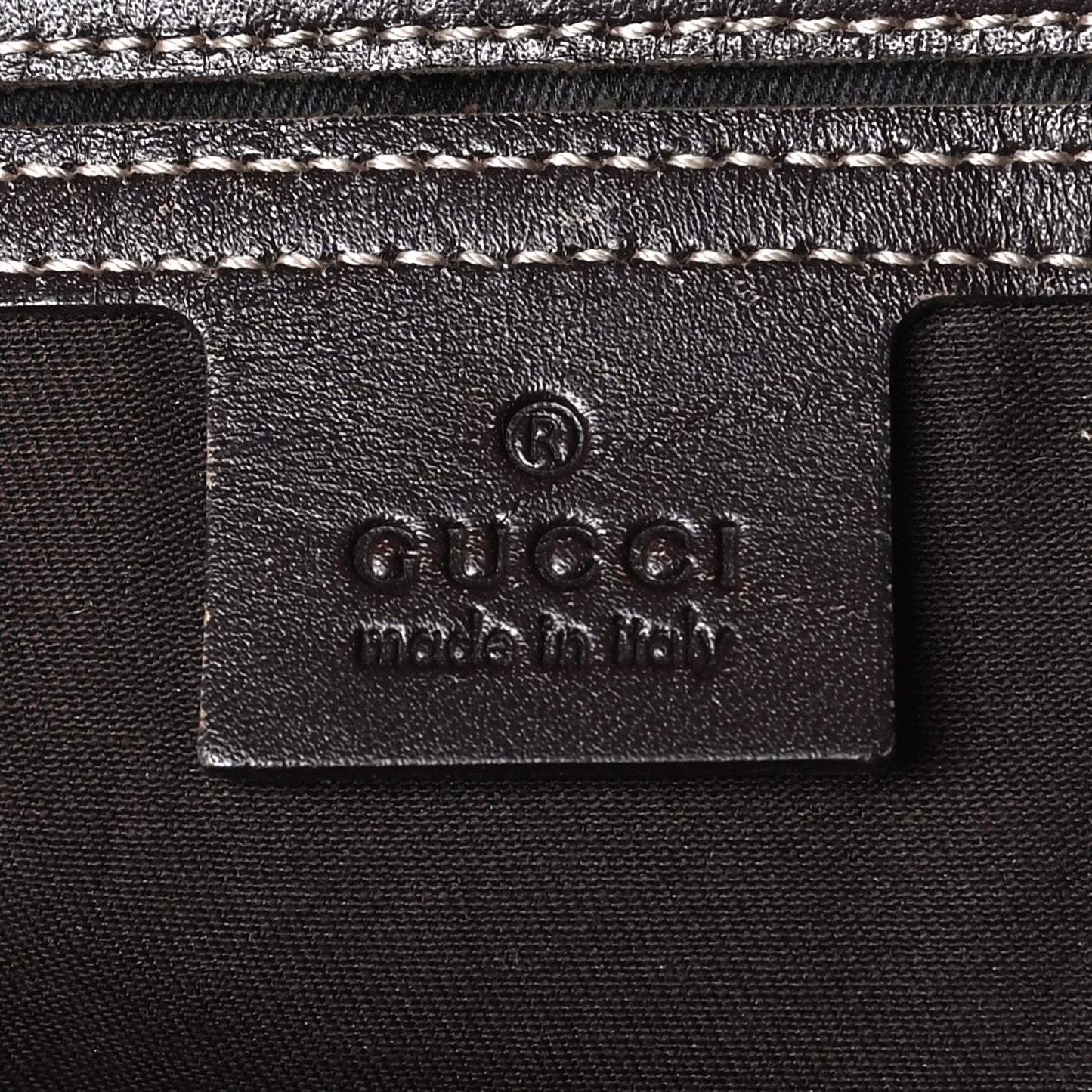 GG Plus Monogram Medium Messenger Bag Dark Brown