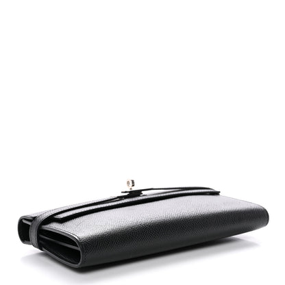Hermes Epsom Kelly Longue Wallet Black 4 of 8