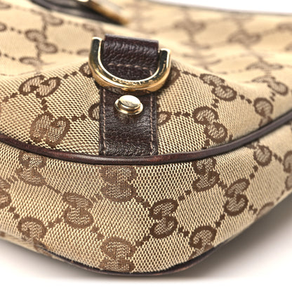 Gucci Monogram Medium Abbey D Ring Hobo Brown 10 of 10