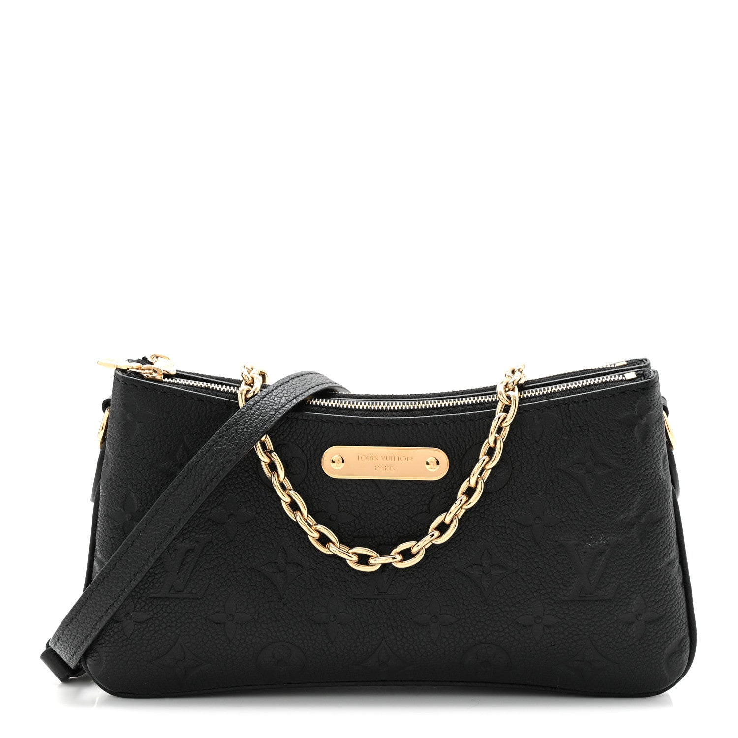 Louis Vuitton Empreinte Monogram Liv Pochette Black 1 of 11