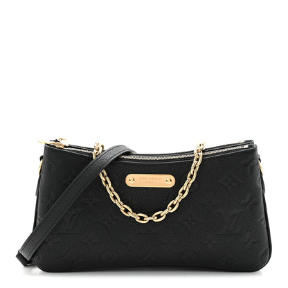 Louis Vuitton Empreinte Monogram Liv Pochette Black 1 of 11