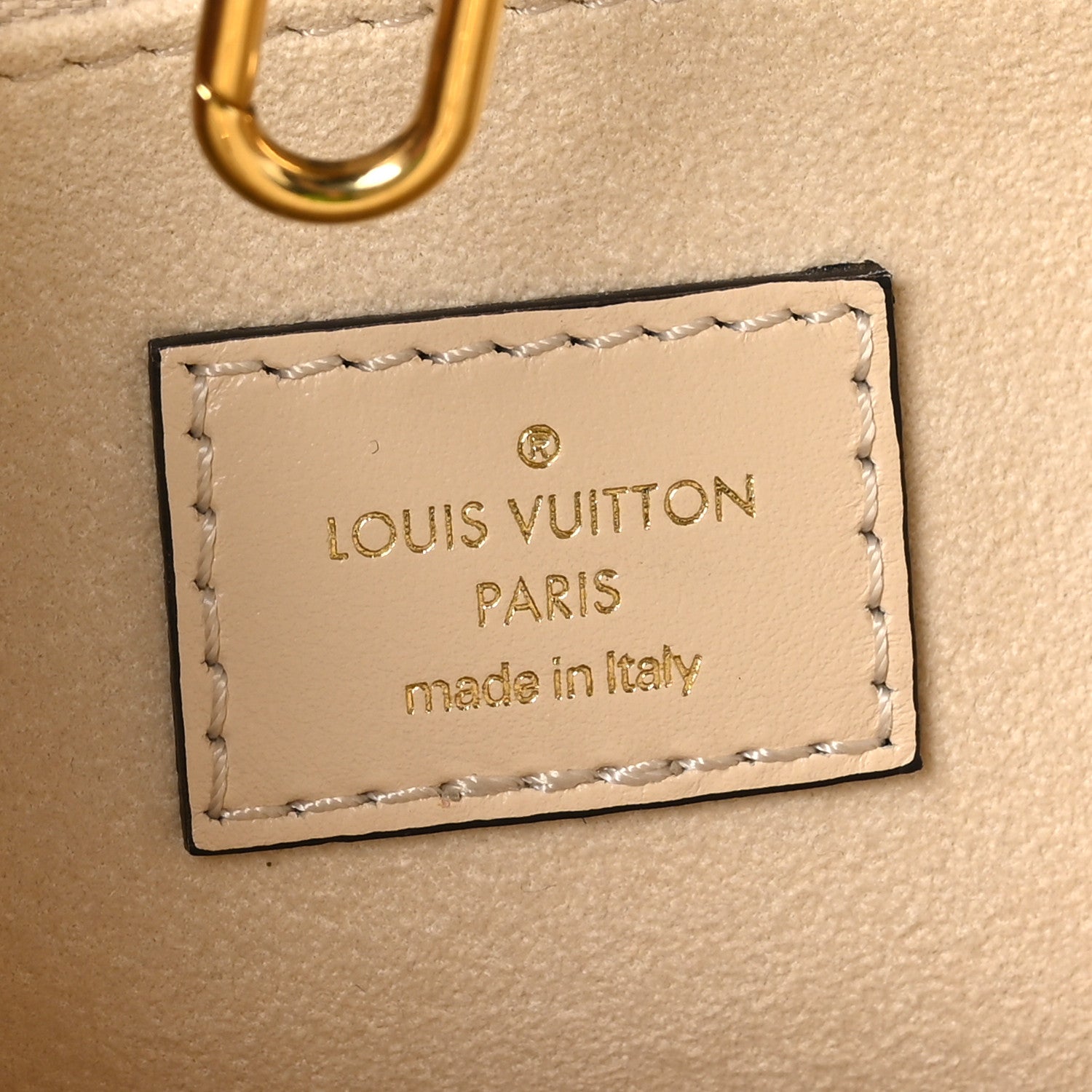 Louis Vuitton Empreinte Monogram Giant Onthego PM Cream Beige 6 of 8