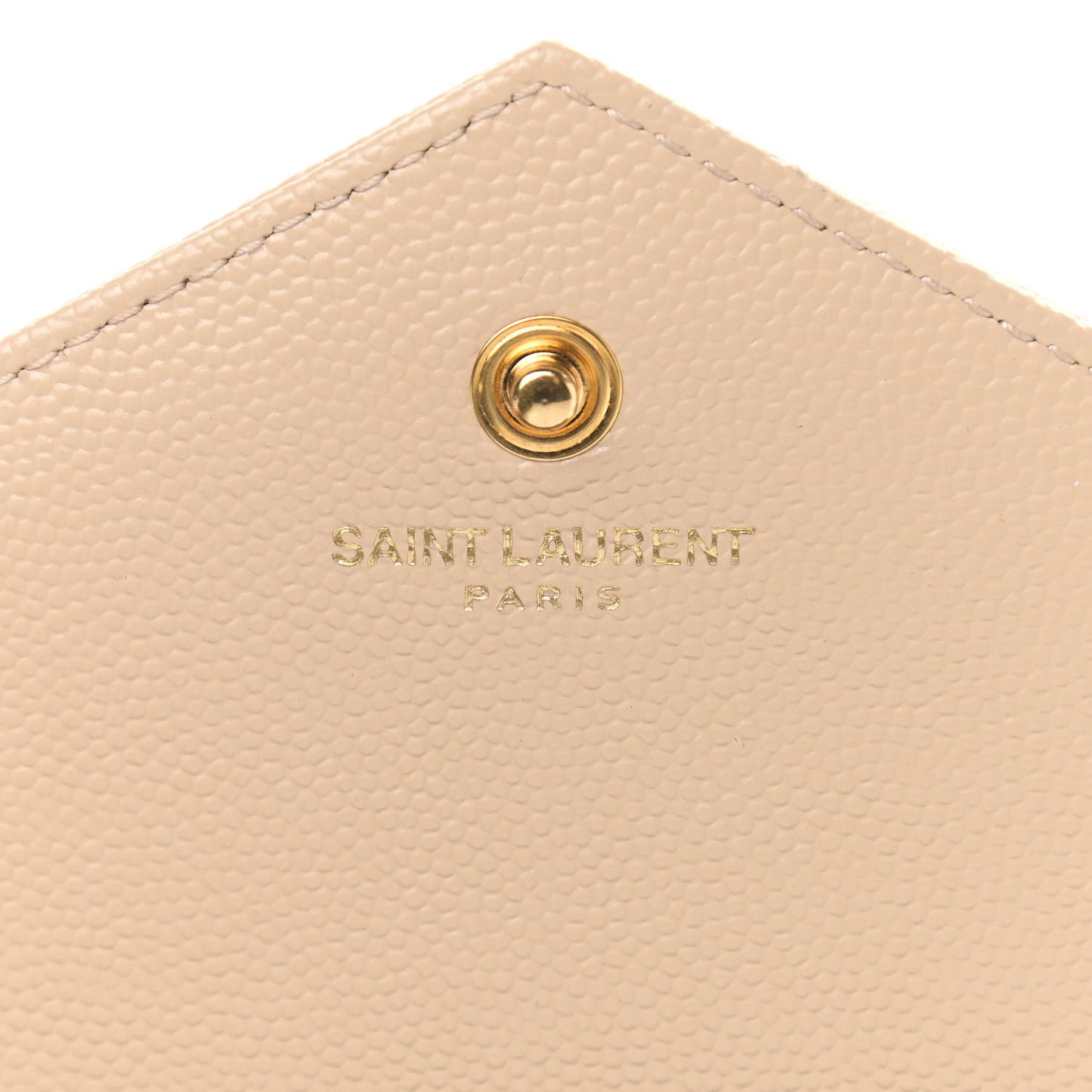 Grain De Poudre Matelasse Chevron Monogram Chain Wallet Nude Powder
