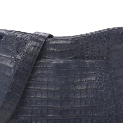 Nancy Gonzalez Crocodile Crossbody Bag Dark Blue 8 of 17