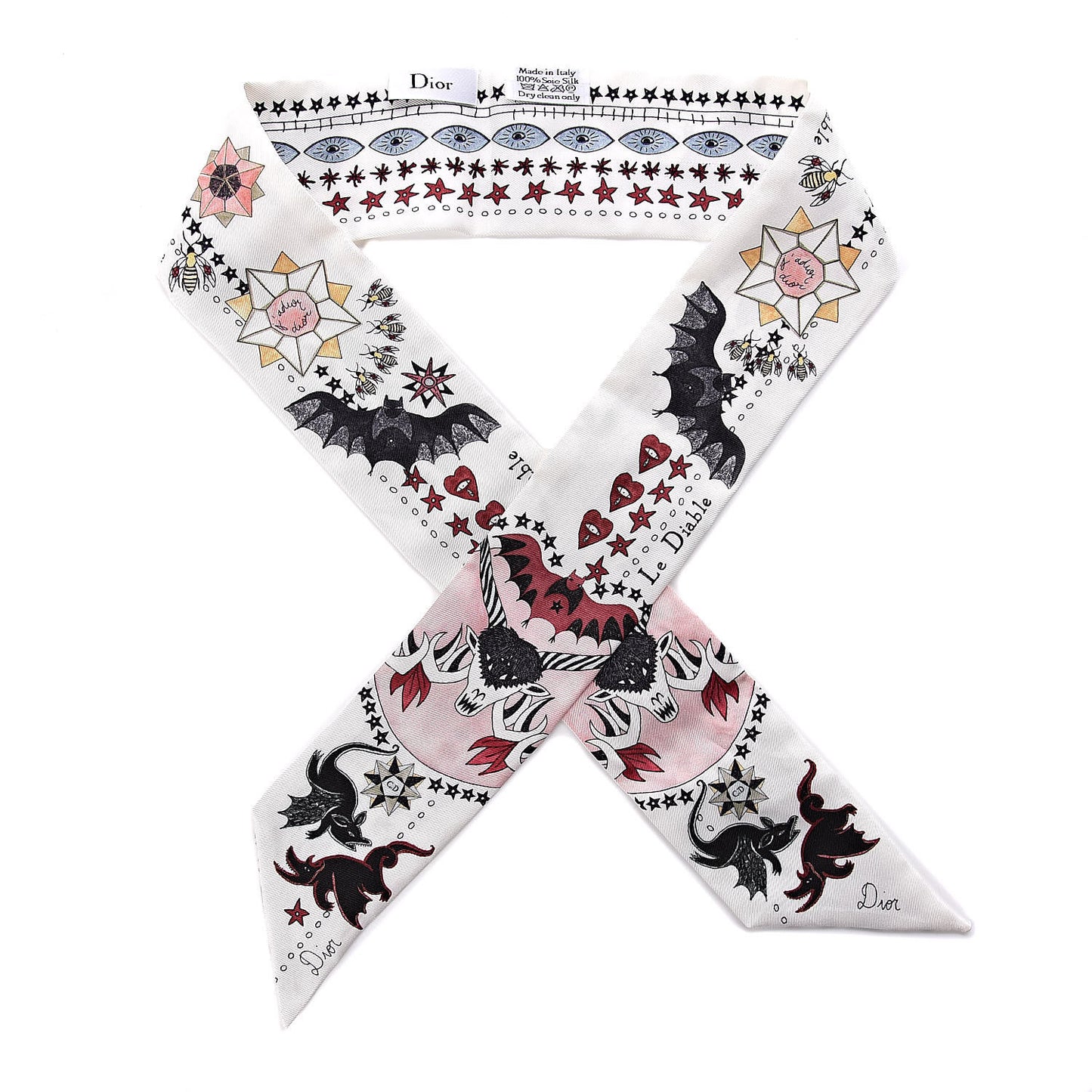 Silk Le Diable Mitzah Scarf