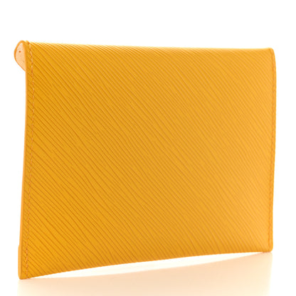 Louis Vuitton Epi Envelope Pouch Yellow 3 of 6