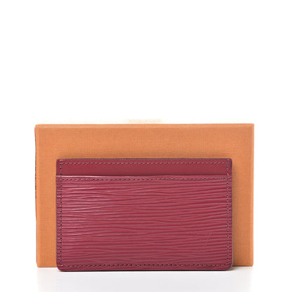 Louis Vuitton Epi Card Holder Fuchsia 7 of 7