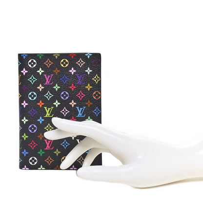 Louis Vuitton LV X TM Monogram Multicolor Passport Cover Black 2 of 6
