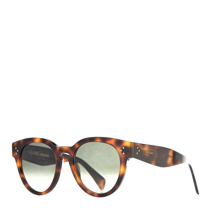Celine Thin Preppy Sunglasses CL 41049/S Havana 1 of 6
