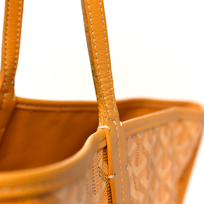 Goyard Goyardine Reversible Anjou GM Yellow 18 of 18