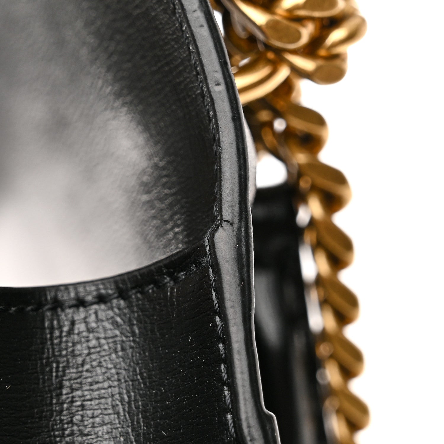 Saint Laurent Calfskin Large Monogram Sunset Black 11 of 13