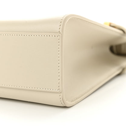 Saint Laurent Smooth Calfskin Manhattan Shoulder Bag Crema Soft 10 of 13