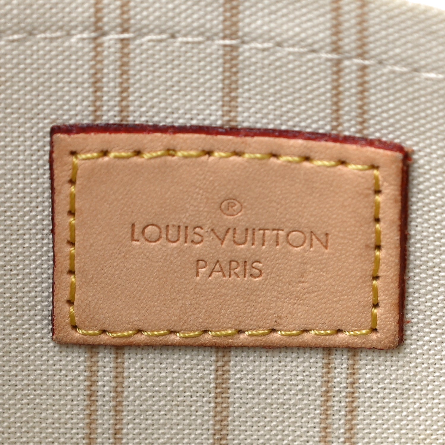 Louis Vuitton Damier Azur Neverfull MM GM Pochette 6 of 14