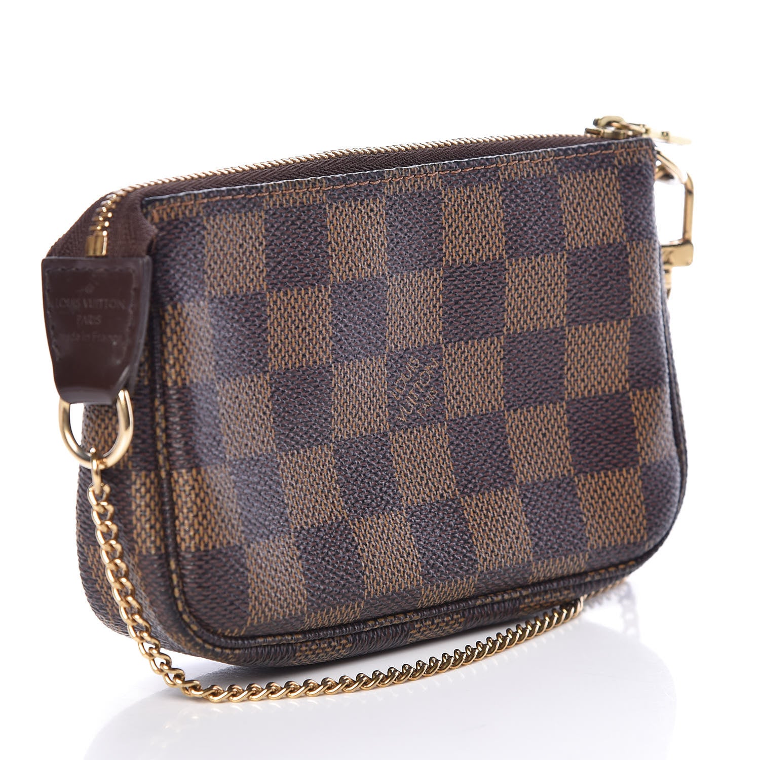 Louis Vuitton Damier Ebene Mini Pochette Accessories 3 of 7