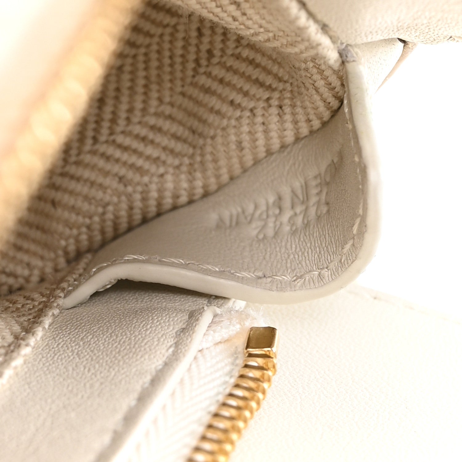 Loewe Calfskin Mini Puzzle Edge Bag Soft White Paper Craft 7 of 10