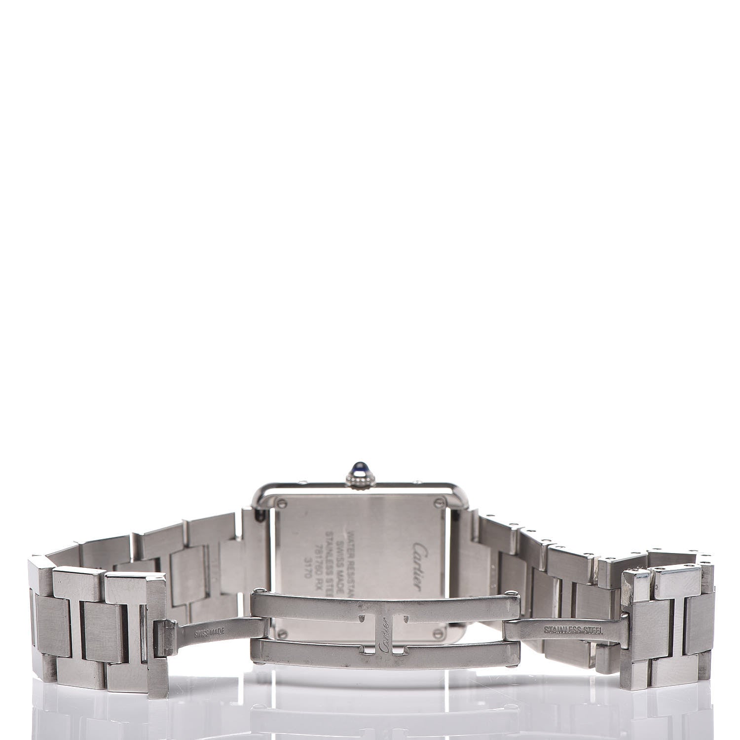 Cartier Stainless Steel 24mm Tank Solo Quartz Watch 6 of 6