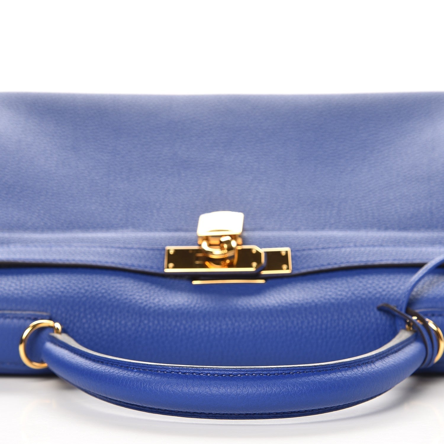 Hermes Togo Kelly Retourne 32 Bleu Electrique 25 of 35