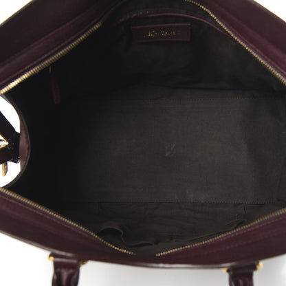 Saint Laurent Sheepskin Medium Cabas ChYc Plum 5 of 12