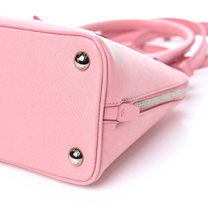 Prada Saffiano Lux Mini Promenade Tote Petalo 10 of 10